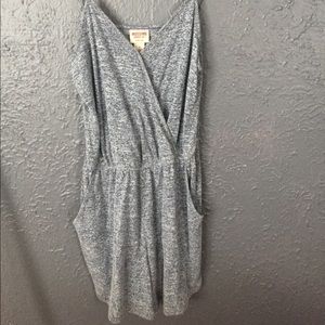 Cotton Grey Romper from Target